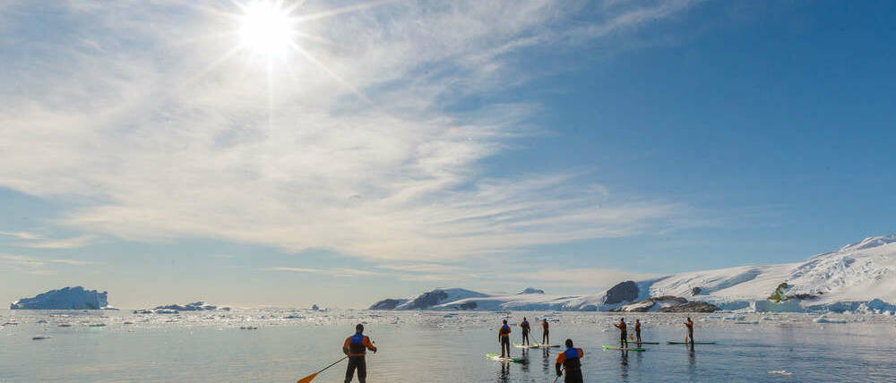 Voyage Antarctique paddle aux Iles Malouines et Iles du Sud