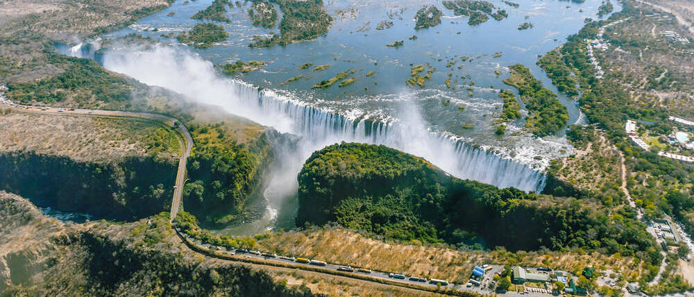 Voyage Botswana panorama sur les chutes Victoria