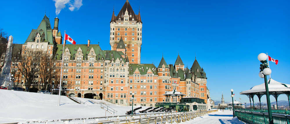 Voyage Québec château Frontenac au Canada