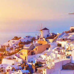 Séjour aux Iles Cyclades voyager en Grèce : Santorin, Mykonos