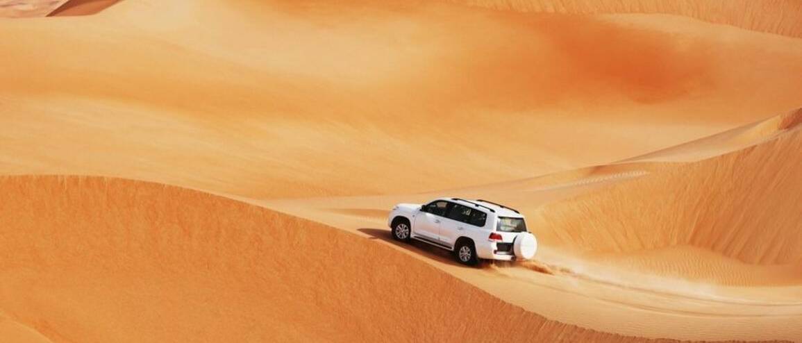 Séjour Dubaï raid jeep désert du Qatar