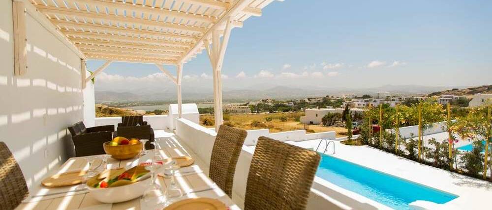 Voyage Grèce hôtel de charme Naxos avec piscine