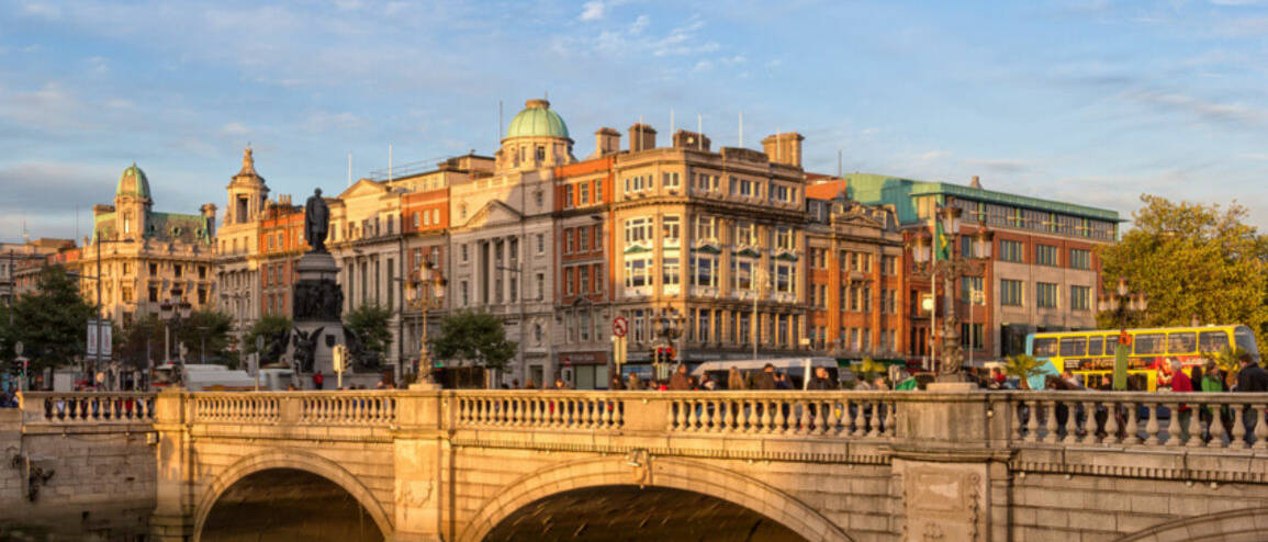 Voyage Irlande pont à Dublin