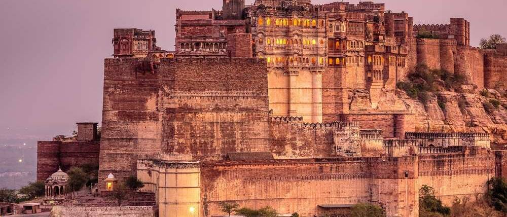 Voyage au Rajasthan fort de Mehrangarh Jodhpur