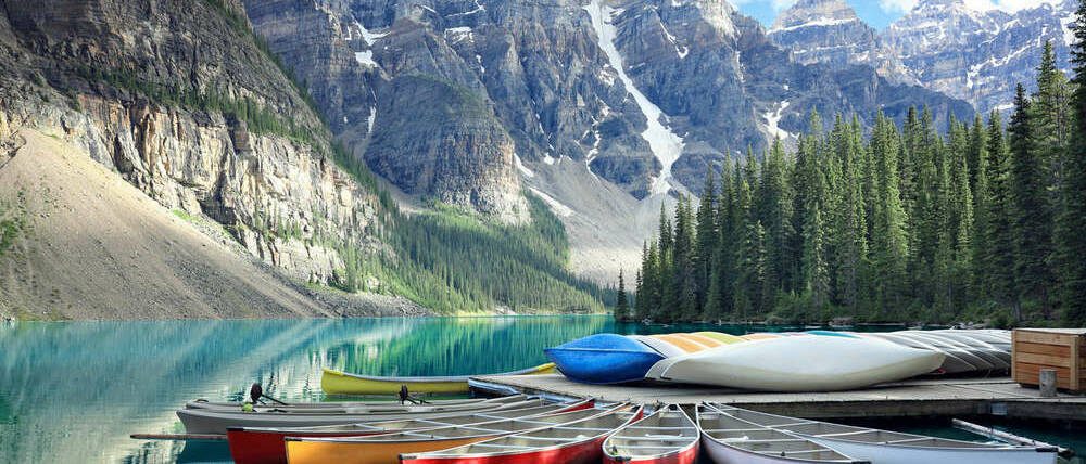 Voyage Canada Moraine Lake Banff national park
