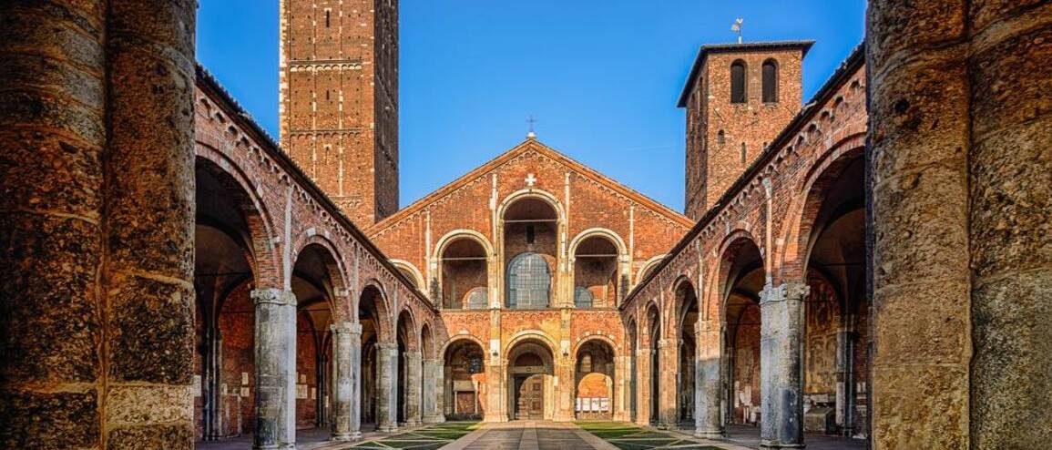 Voyage Italie abbaye de Chiaravelle à Milan