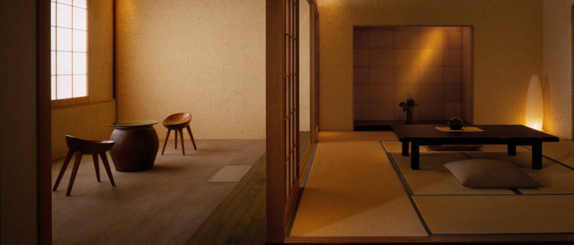 Voyage Japon vue intérieure hôtel de charme Kanazawa