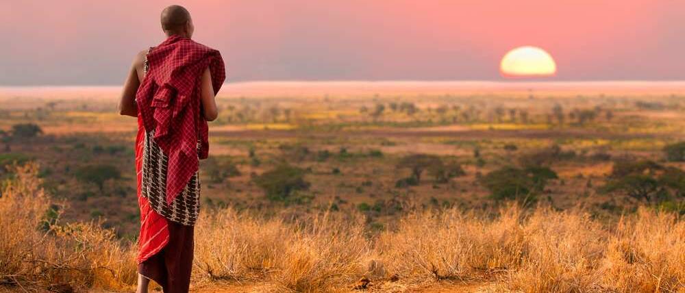 Voyage Kenya Masaï au coucher du soleil