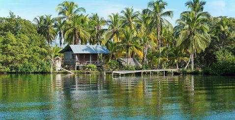 Voyage Panama séjour à Bocas del Toro vue sur el rio