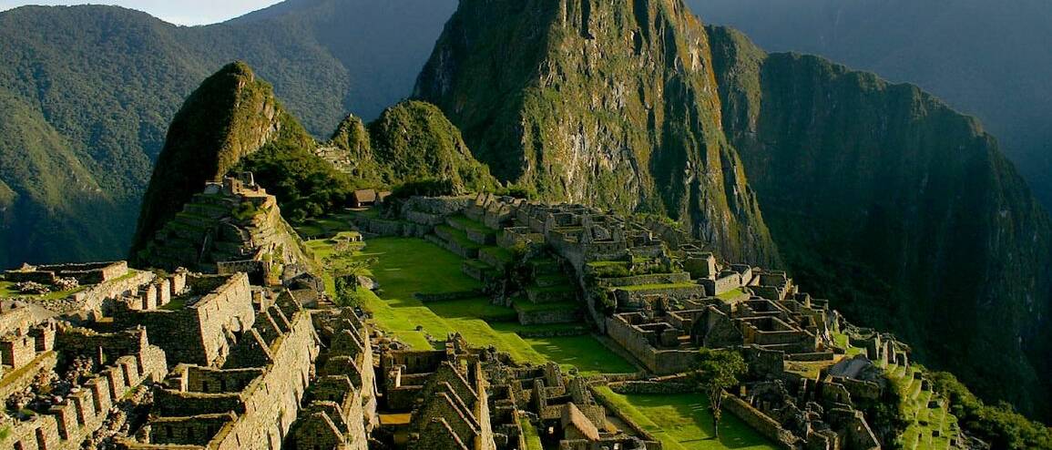 Voyage Pérou Machu Picchu vue aérienne