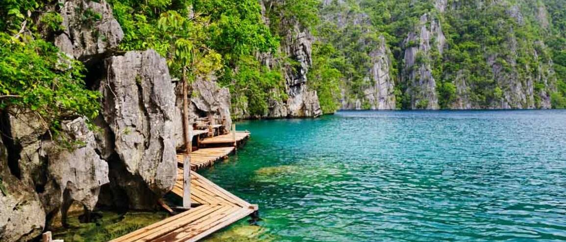 Voyage Philippines le lac Kayangan