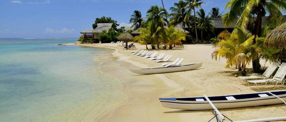 Voyage Polynésie française plage hôtel de luxe Moorea