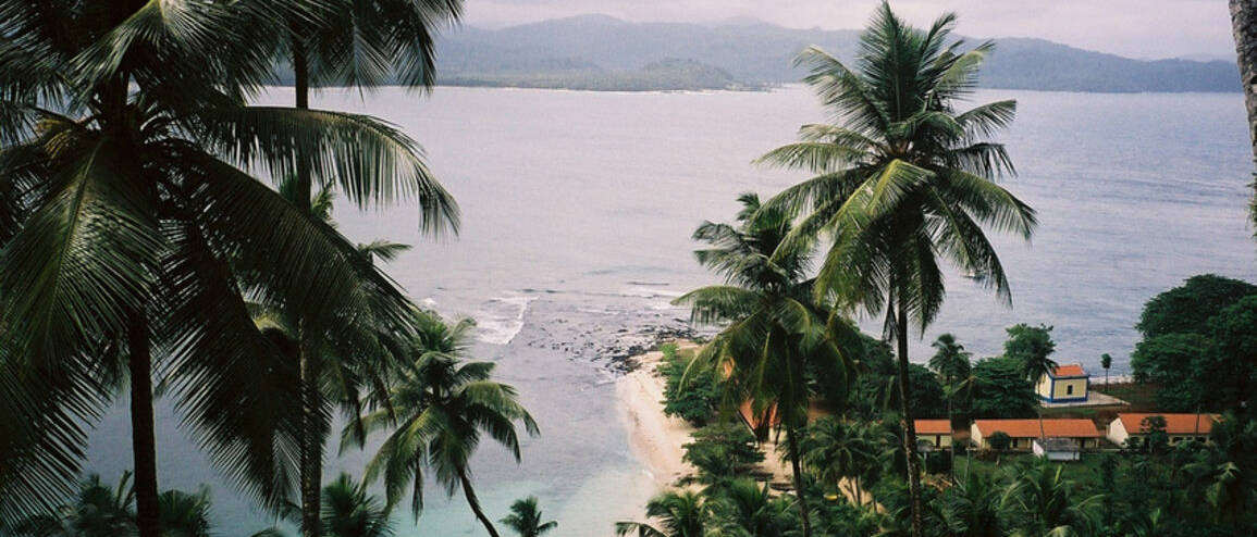 Voyage Sao Tome et Principe plage et palmiers