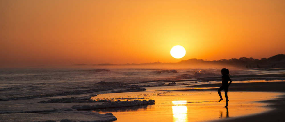 Voyage Uruguay coucher de soleil a Punta del Este