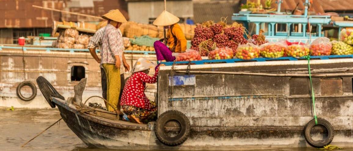 Voyage Vietnam Hoi An marché Delta du Mekong
