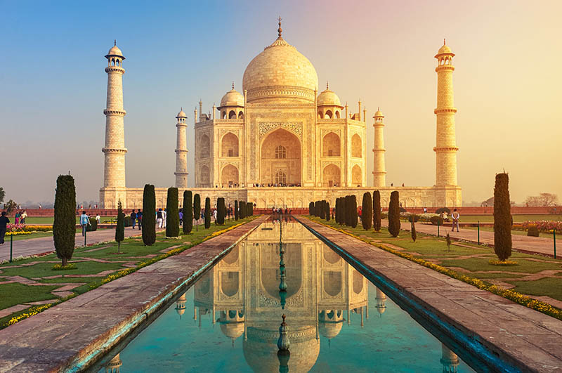 Voyage Bohème Chic Taj Mahal en Inde